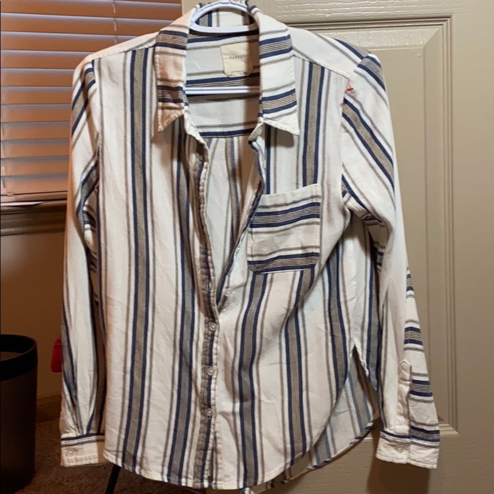 Harper long sleeve, button down shirt.